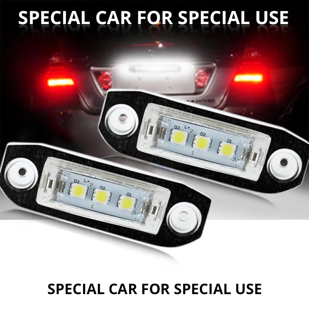 2Pcs Canbus LED Auto License Plate Interior Lamp for S80 XC90 S40 V60 XC60 S60 C70 V50 XC70 V70 White Car-Styling Number Lamp
2Pcs Canbus LED Auto License Plate Interior Lamp for S80 XC90 S40 V60 XC60 S60 C70 V50 XC70 V70 White Car-Styling Number Lamp