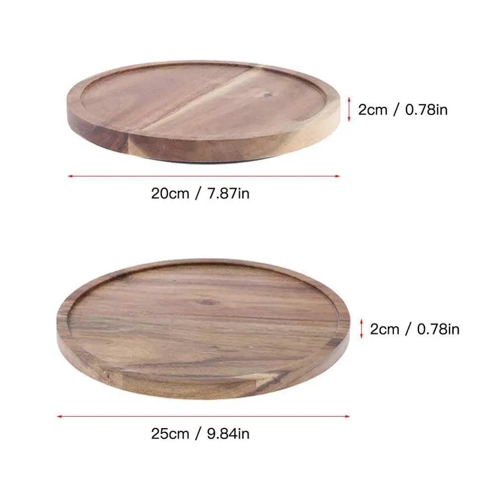 Wooden Round Serving Tray Wood Plate Tea Food Dishe Drink Platter Food Plate Dinner Beef Steak Fruit Snack Tray Display Stand
Wooden Round Serving Tray Wood Plate Tea Food Dishe Drink Platter Food Plate Dinner Beef Steak Fruit Snack Tray Display Stand