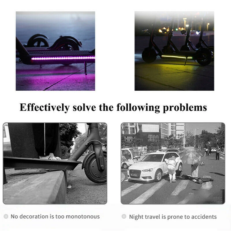 LED Light Strip Night Lights Lamp for Xiaomi M365/Pro Electric Scooter Accessories
LED Light Strip Night Lights Lamp for Xiaomi M365/Pro Electric Scooter Accessories