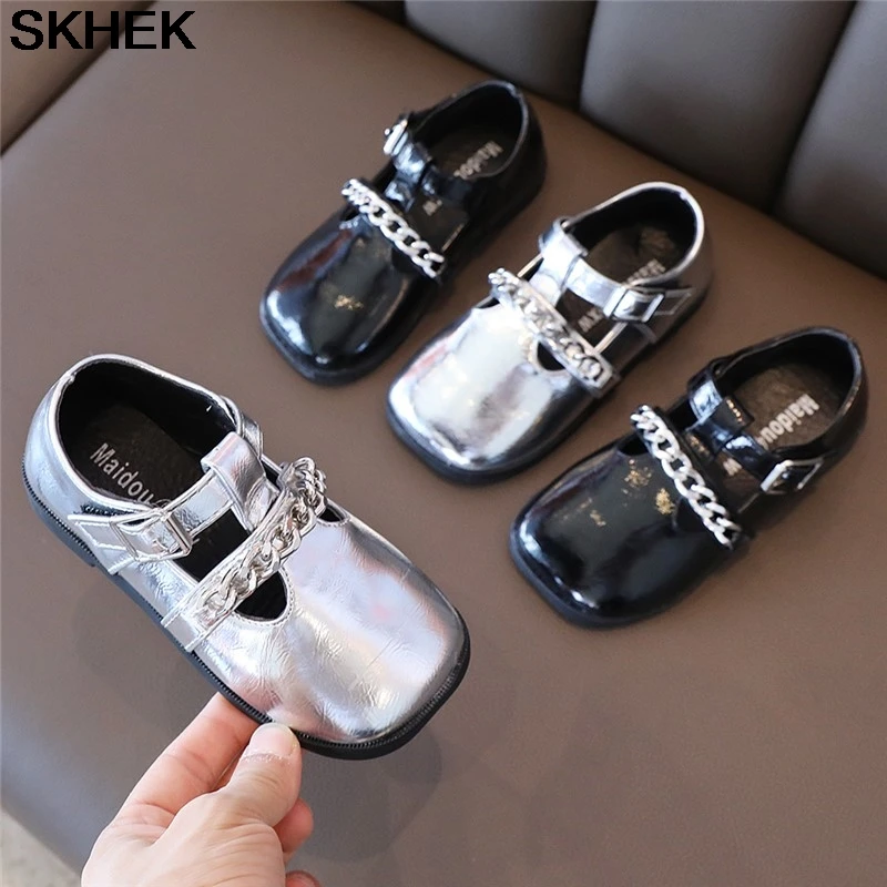 Демисезонные детские кожаные туфли для девочек, туфли с Т-образным ремешком и цепочкой, с квадратным носком, Мэри Джейн, модные туфли для при...
Демисезонные детские кожаные туфли для девочек, туфли с Т-образным ремешком и цепочкой, с квадратным носком, Мэри Джейн, модные туфли для при...