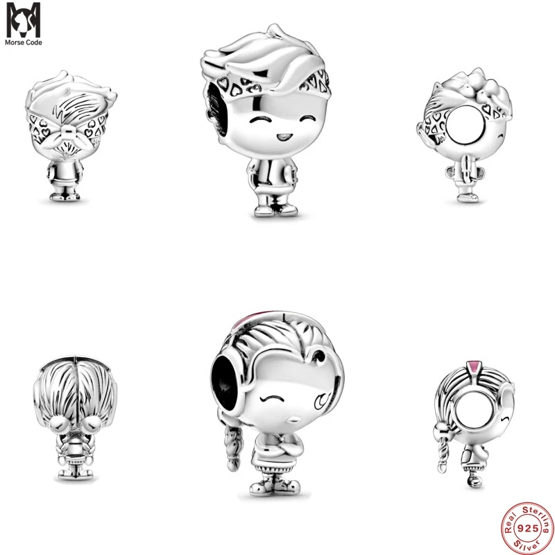 MC Plata Charms of ley 925 Silver Ariel Boy Girl Charms Fit Original Pandora Bracelet For Women Fine Jewelry Christmas Gifts
MC Plata Charms of ley 925 Silver Ariel Boy Girl Charms Fit Original Pandora Bracelet For Women Fine Jewelry Christmas Gifts