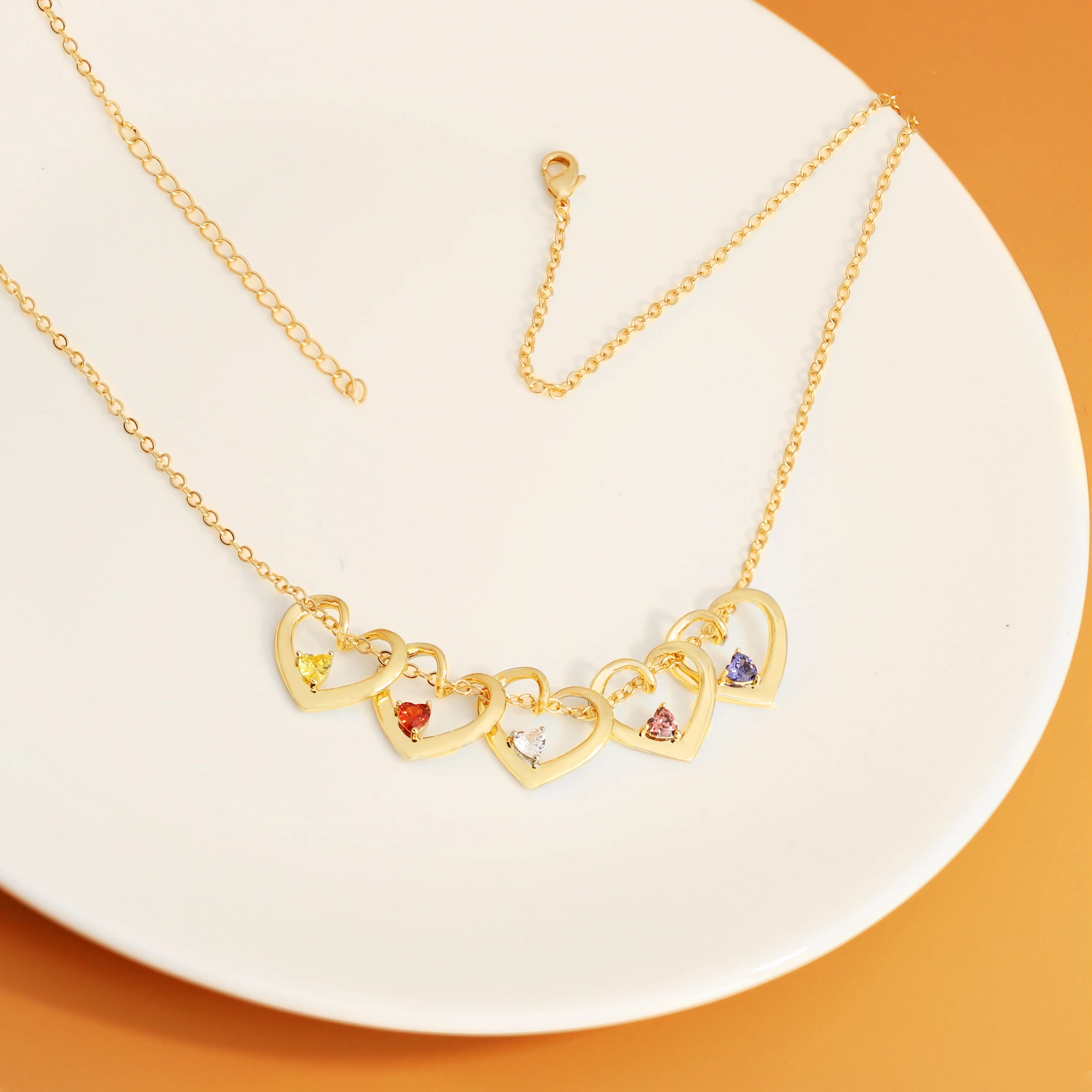 MYLONGINGCHARM Custom Names heart Necklace with birthstone family name necklace Best Jewelry Gift for Mom Mother's day gift
MYLONGINGCHARM Custom Names heart Necklace with birthstone family name necklace Best Jewelry Gift for Mom Mother's day gift