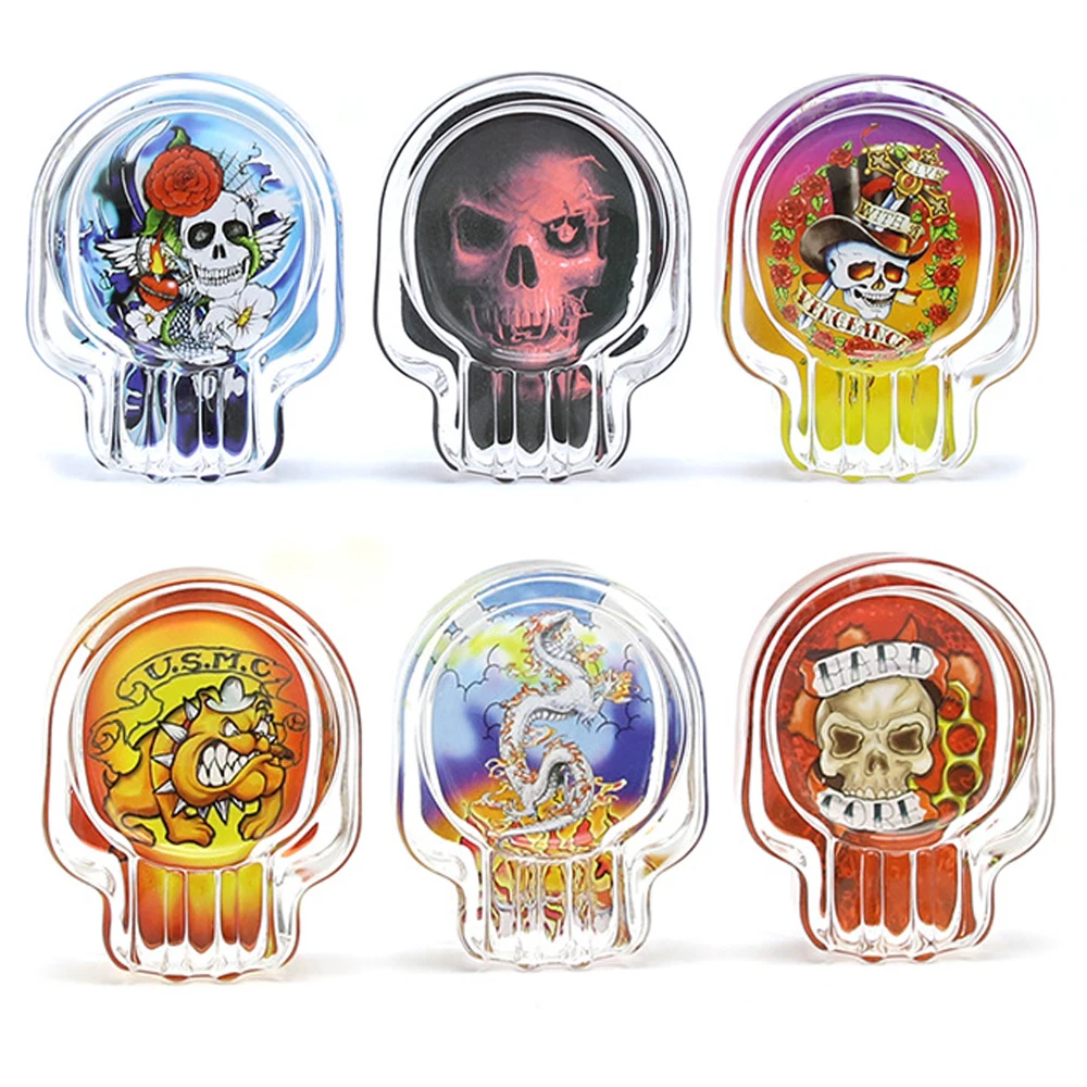 5Pcs Glass Ashtray Pattern Smoking Ash Tray Cigarette Cup Ash Storage Container Cenicero Cigar Smoke Accessorie
5Pcs Glass Ashtray Pattern Smoking Ash Tray Cigarette Cup Ash Storage Container Cenicero Cigar Smoke Accessorie