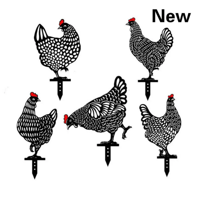 Yard Lawn Stakes Chicken Hen Statue Acrylic Rooster Animal Backyard Art Outdoor Garden Decor Gift Ornaments Creative Easter New
Yard Lawn Stakes Chicken Hen Statue Acrylic Rooster Animal Backyard Art Outdoor Garden Decor Gift Ornaments Creative Easter New