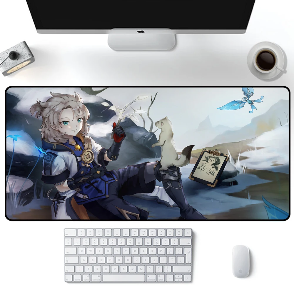 Albedo Genshin Impact Mouse Carpet Table Computer Big Mousepepad 400X800 Desk Protector Mousepad Company Deskpad Table Pads
Albedo Genshin Impact Mouse Carpet Table Computer Big Mousepepad 400X800 Desk Protector Mousepad Company Deskpad Table Pads
