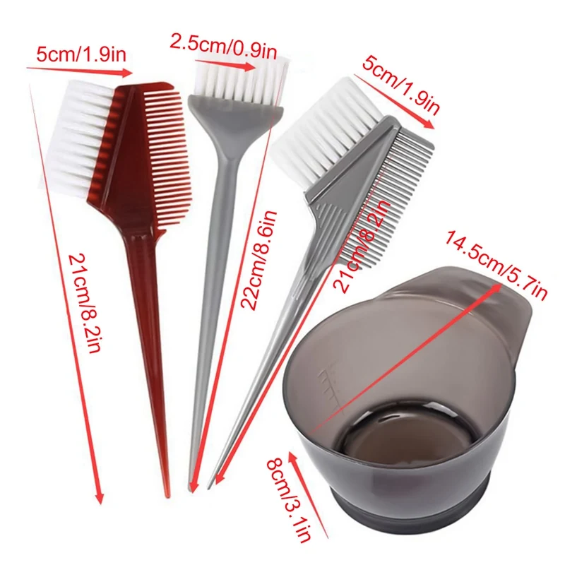 1 Set Hair Color Dye Bowl Comb Brushes Tool Kit Hair Dyeing Tools Salon Hairdressing Styling Tint DIY Hair Styling Tool
1 Set Hair Color Dye Bowl Comb Brushes Tool Kit Hair Dyeing Tools Salon Hairdressing Styling Tint DIY Hair Styling Tool