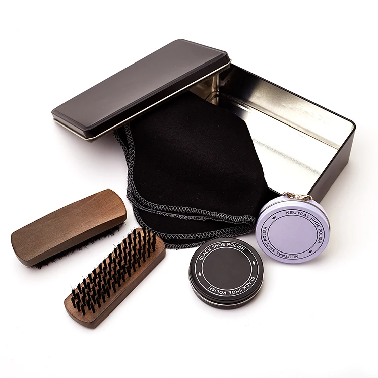 Custom Design Men's Professional Shoe Care kit/Shoe Shine Kit Box/Shoe Polish set
Custom Design Men's Professional Shoe Care kit/Shoe Shine Kit Box/Shoe Polish set