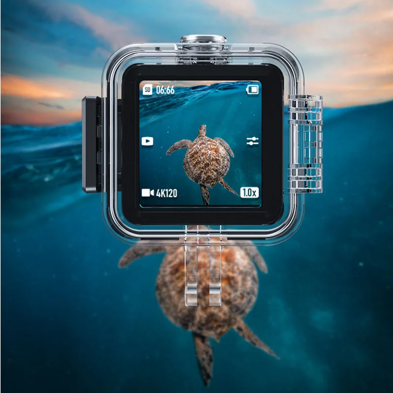 Action 2 45M Waterproof Case for DJI Action 2 High Transparent Diving Housing Protective Shell Underwater Cover for DJI Action 2
Action 2 45M Waterproof Case for DJI Action 2 High Transparent Diving Housing Protective Shell Underwater Cover for DJI Action 2