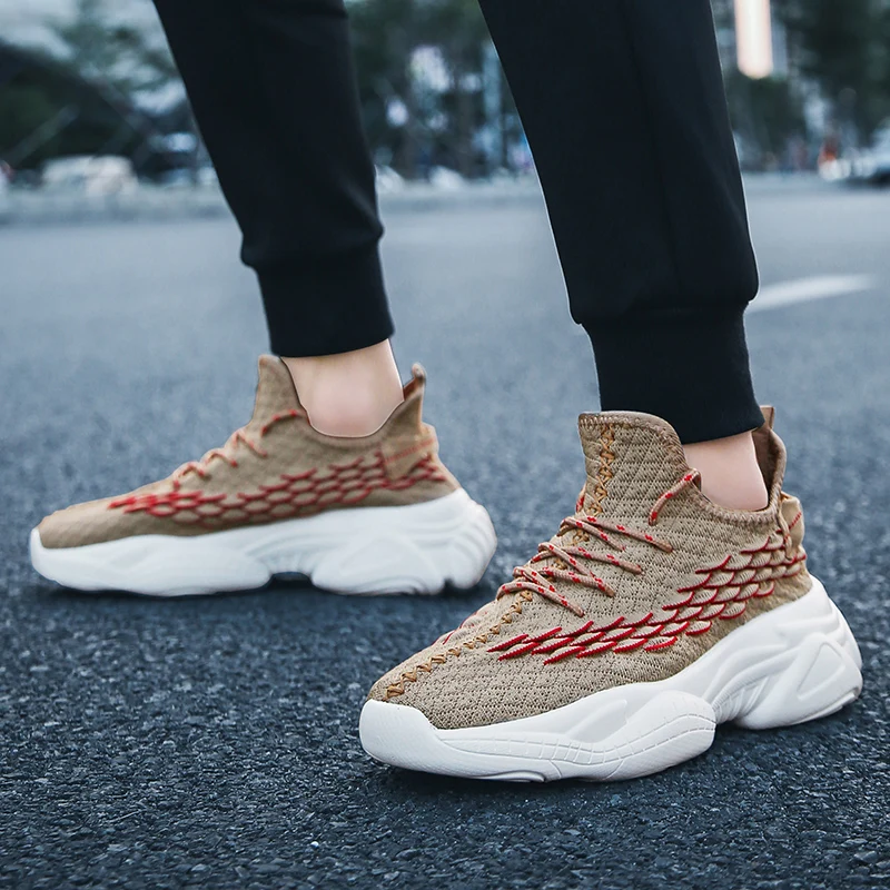 Men's Sneakers Laojiao Korean Version Tide Shoes Men Flying Woven Mans Footwear Ins Paris Family Cross-Border Zapatillas Hombre
Men's Sneakers Laojiao Korean Version Tide Shoes Men Flying Woven Mans Footwear Ins Paris Family Cross-Border Zapatillas Hombre