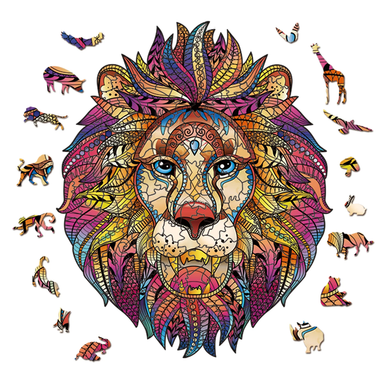 Creative Toys For Adults Animal Puzzle Decorative Jigsaw Puzzle 300 Pieces Wooden Toy Tangram Teens Puzzle Color Butterfly Tiger
Creative Toys For Adults Animal Puzzle Decorative Jigsaw Puzzle 300 Pieces Wooden Toy Tangram Teens Puzzle Color Butterfly Tiger
