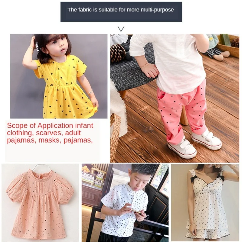 Width 53'' Printed Cotton Linen Fabric By The Half Yard For Children's Clothing Scarf Mask Material
Width 53'' Printed Cotton Linen Fabric By The Half Yard For Children's Clothing Scarf Mask Material