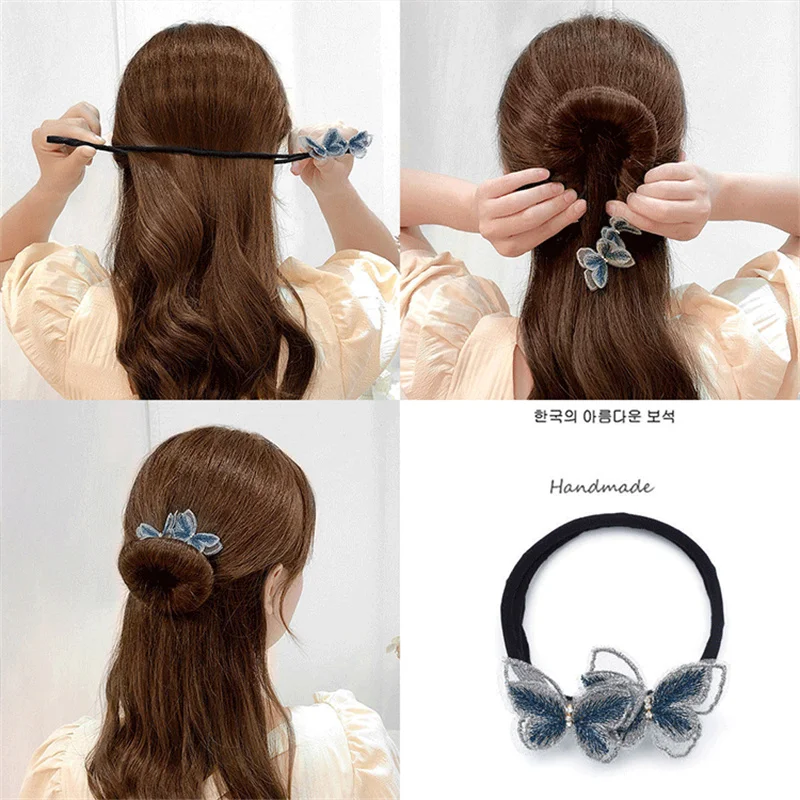 DIY Hair Style Hair device braided hair artifact lazy curly hair stick butterfly hairpin flower bud hair ornament headdress
DIY Hair Style Hair device braided hair artifact lazy curly hair stick butterfly hairpin flower bud hair ornament headdress