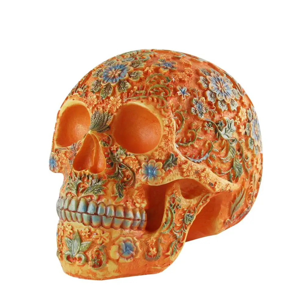 Painted carved carving skull resin craft white skull head Halloween party decoration skull sculpture ornament home decoration
Painted carved carving skull resin craft white skull head Halloween party decoration skull sculpture ornament home decoration