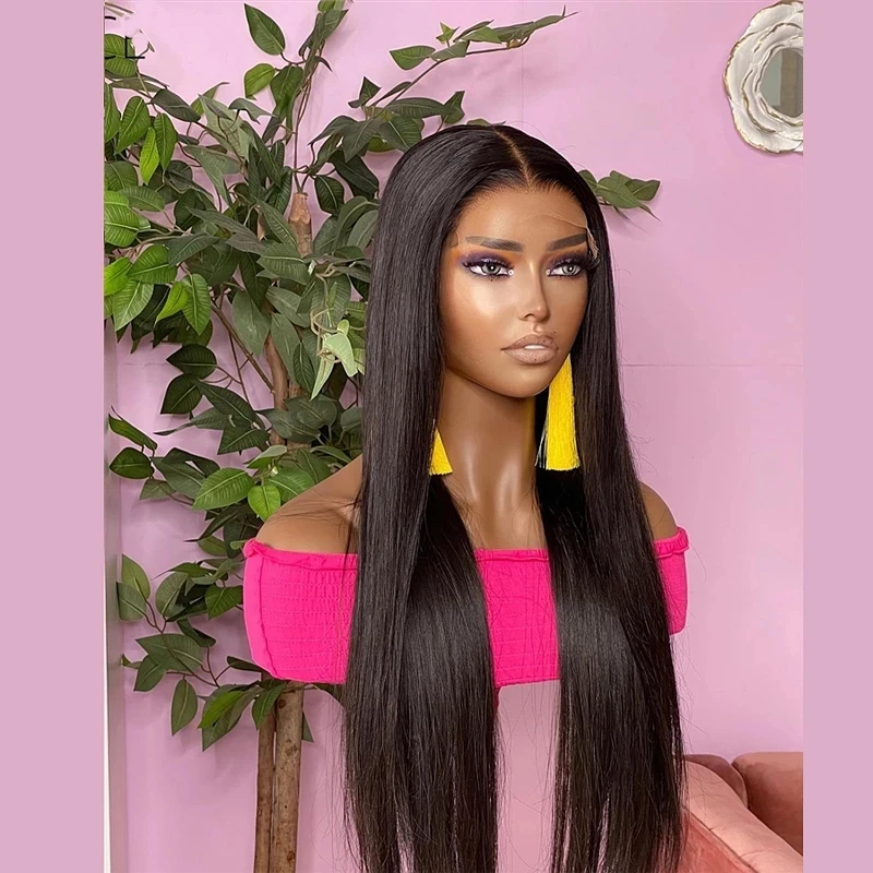 26 Inch Long Straight 180%Density Synthetic Lace Front Wig for Black Woman Babyhair Preplucked Glueless Heat Resistant Daily
26 Inch Long Straight 180%Density Synthetic Lace Front Wig for Black Woman Babyhair Preplucked Glueless Heat Resistant Daily