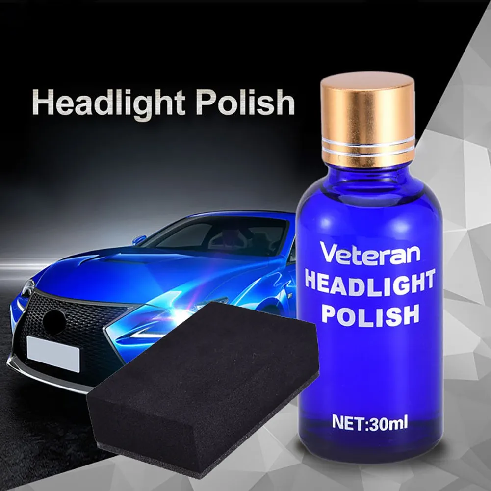 30ML Car 9H Hardness Headlight Len Restorer Repair Liquid Polish Clean Kit Car Lights Renovation And Car Lights Protection
30ML Car 9H Hardness Headlight Len Restorer Repair Liquid Polish Clean Kit Car Lights Renovation And Car Lights Protection