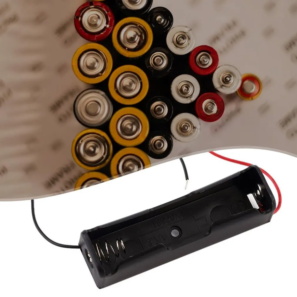 New 18650 Power Bank Cases 1X 18650 Battery Holder Storage Box Case 1 Slot Batteries Container With Wire Lead Power Bank Cases
New 18650 Power Bank Cases 1X 18650 Battery Holder Storage Box Case 1 Slot Batteries Container With Wire Lead Power Bank Cases
