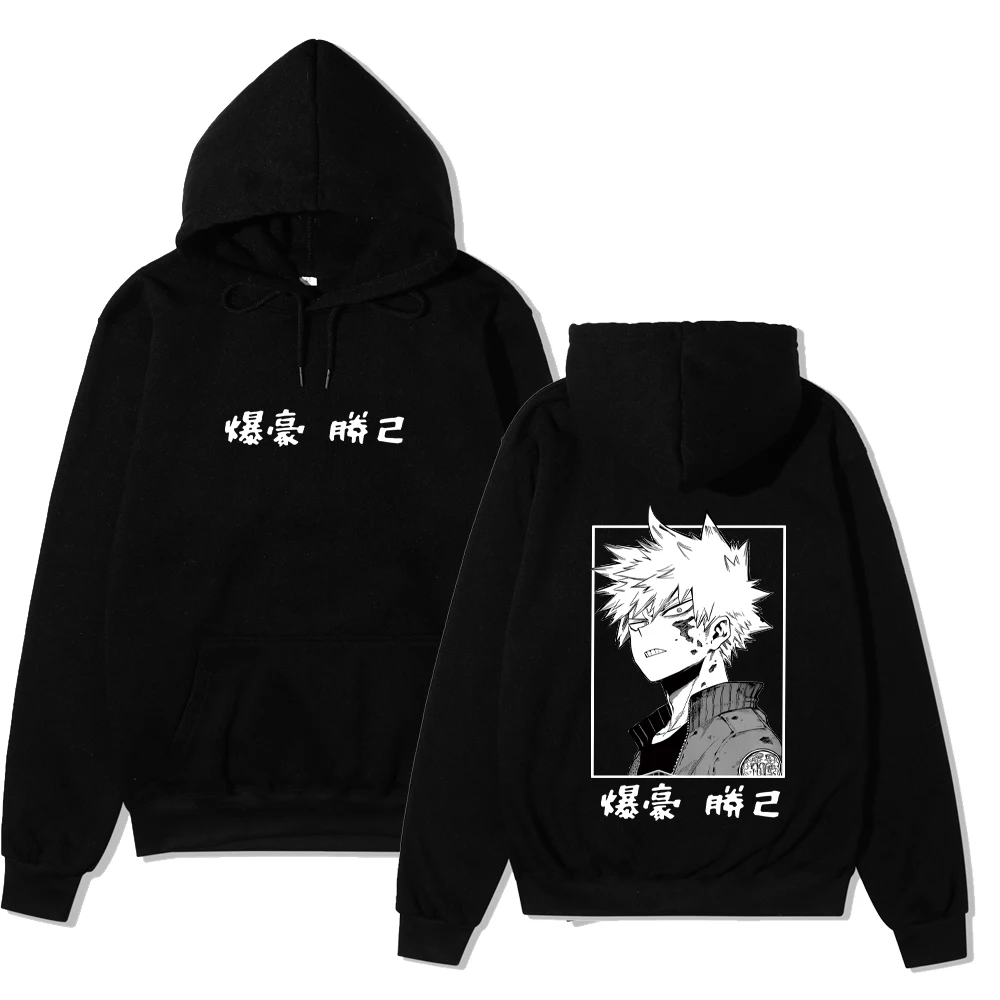 Толстовки Унисекс Harajuku my hero academia, японское аниме бакугу кацуки, мужские толстовки с принтом, уличная одежда, повседневные свитшоты
Толстовки Унисекс Harajuku my hero academia, японское аниме бакугу кацуки, мужские толстовки с принтом, уличная одежда, повседневные свитшоты