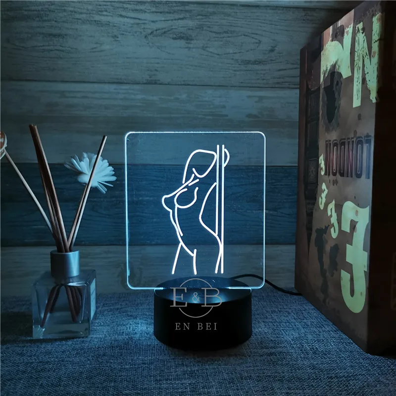 RGB Lights Sexy Woman's Night lights Sign Figure Visual Art Bar Club Room Table Decoration Acrylic Sign RGB Remote Lights
RGB Lights Sexy Woman's Night lights Sign Figure Visual Art Bar Club Room Table Decoration Acrylic Sign RGB Remote Lights