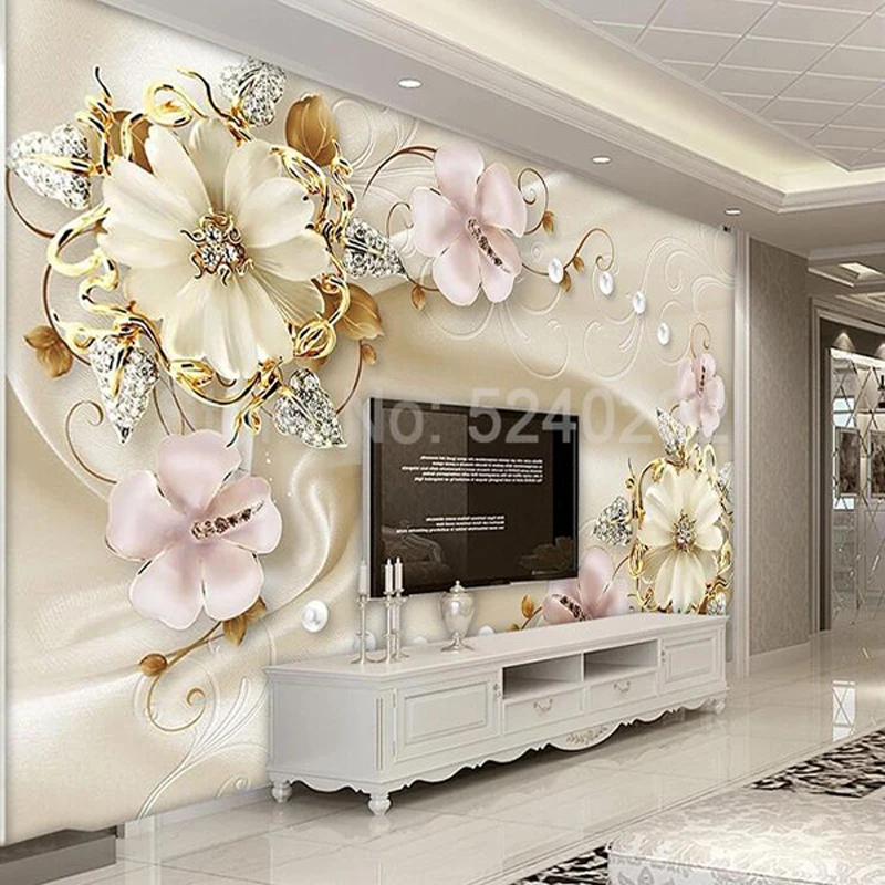 Custom Mural European Style 3D Jewelry Art Wall Painting Living Room TV Background Photo Wallpaper For Bedroom Walls Flower 3D
Custom Mural European Style 3D Jewelry Art Wall Painting Living Room TV Background Photo Wallpaper For Bedroom Walls Flower 3D