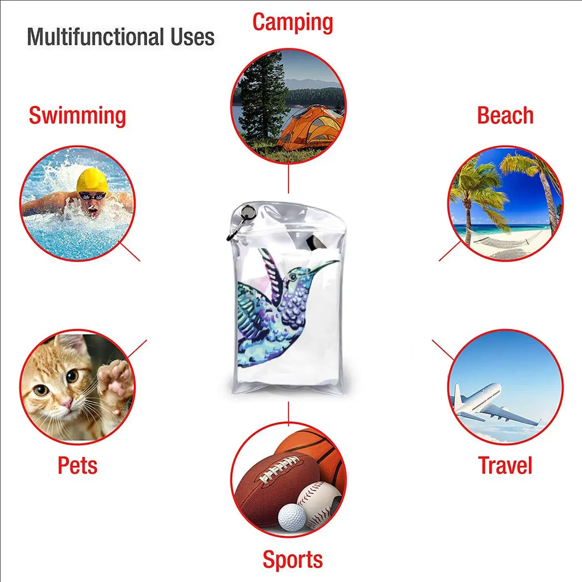 Quick Dry Beach Towel Tropical Exotic Hummingbird Microfiber Bath Towel Beach Cushion Swimming Personalize Sand Free Beach Towel
Quick Dry Beach Towel Tropical Exotic Hummingbird Microfiber Bath Towel Beach Cushion Swimming Personalize Sand Free Beach Towel