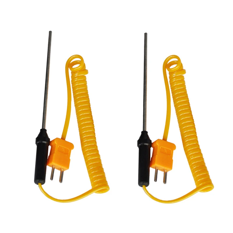 Металлический зонд K-Type для термопары, диапазон температур 0-400 градусов по Цельсию
Металлический зонд K-Type для термопары, диапазон температур 0-400 градусов по Цельсию