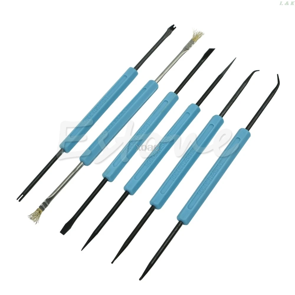 Новый 6 шт. сварочный паяльник паяльная станция Железный инструмент Электронный тепловой ассистирующий набор M05 Прямая поставка 
Новый 6 шт. сварочный паяльник паяльная станция Железный инструмент Электронный тепловой ассистирующий набор M05 Прямая поставка