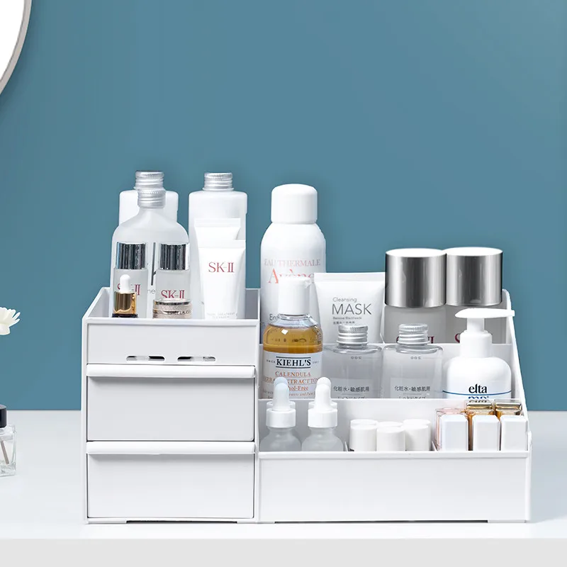 Drawer Storage Cosmetic Makeup Storage Display Holder Makeup Organizer Rack for Creams Make Up Brushes Lipsticks Plastic
Drawer Storage Cosmetic Makeup Storage Display Holder Makeup Organizer Rack for Creams Make Up Brushes Lipsticks Plastic