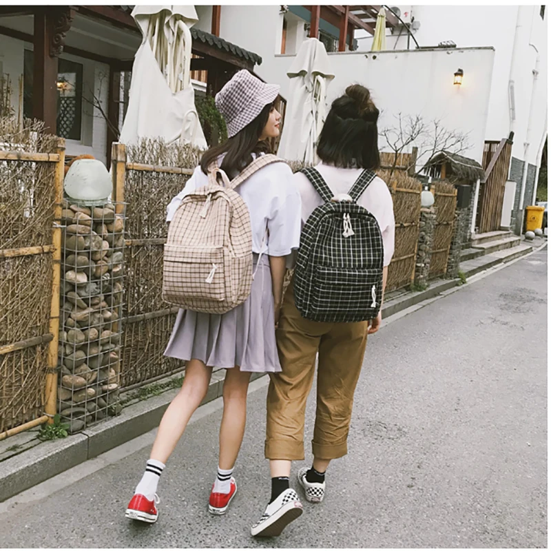 Женский рюкзак в японском стиле Элегантные замшевые рюкзаки школьные сумки для