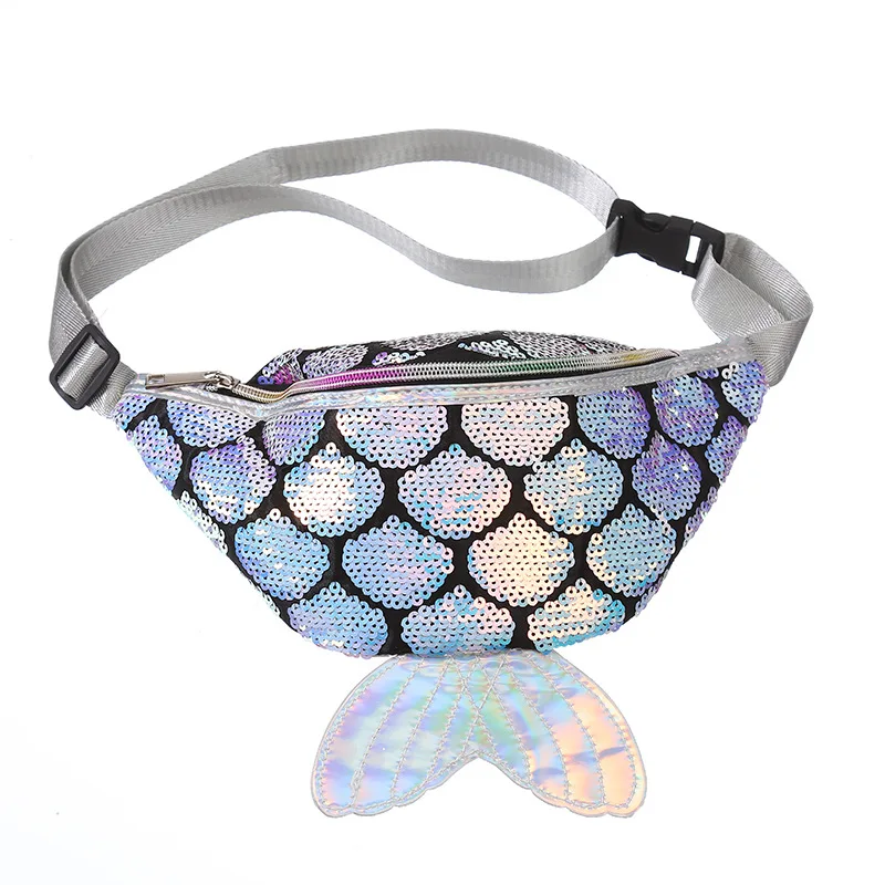 2021Fashion Sequin PVC Mermaid Tail Bag For The Belt Waist Bag Bananka Travel Fanny Pack Walking Shopping Belly Bag Belt Bag
2021Fashion Sequin PVC Mermaid Tail Bag For The Belt Waist Bag Bananka Travel Fanny Pack Walking Shopping Belly Bag Belt Bag