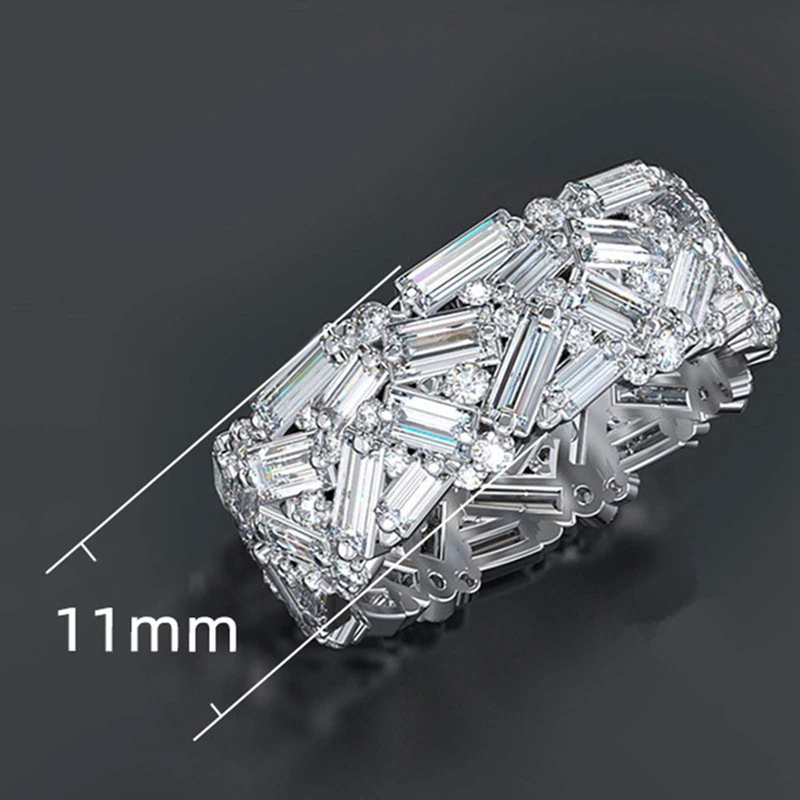 Fashion Geometric Zircon Ring Stylish Girl Party Accessories Daily Wearable Women Wedding Party Jewelry Valentine's Day Gifts
Fashion Geometric Zircon Ring Stylish Girl Party Accessories Daily Wearable Women Wedding Party Jewelry Valentine's Day Gifts