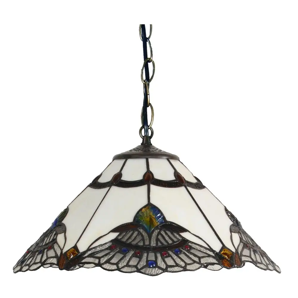 16 Inch(40cm) Wide Stained Glass Dining Room Lights Pendant Lamp Victorian Hanging Light
16 Inch(40cm) Wide Stained Glass Dining Room Lights Pendant Lamp Victorian Hanging Light