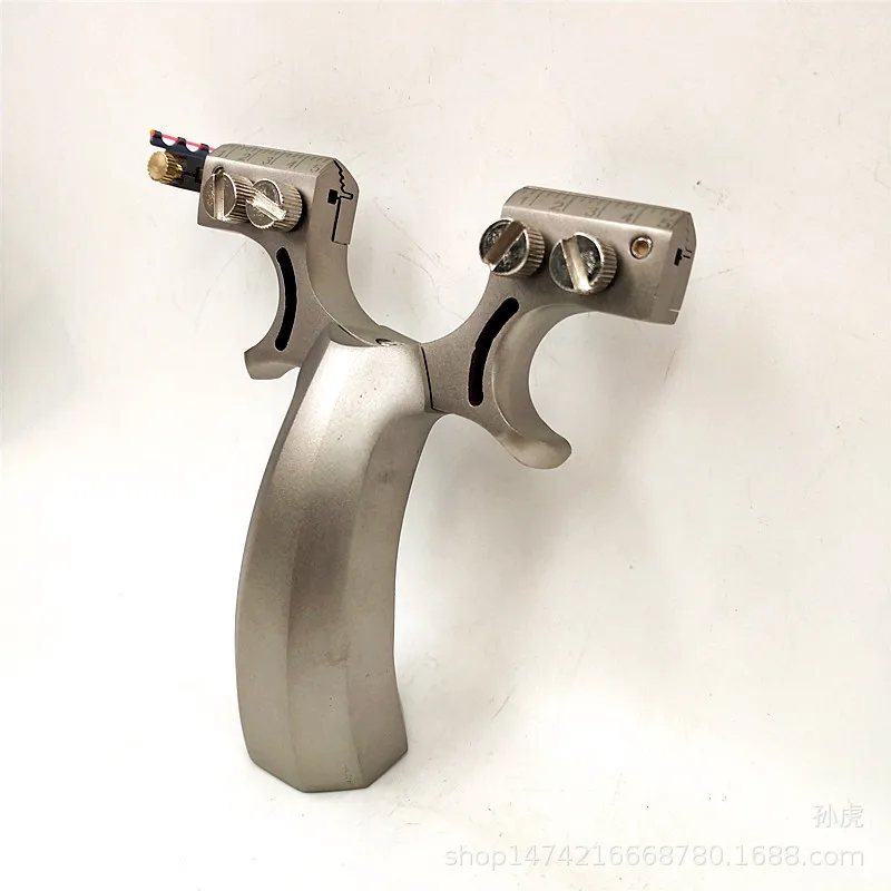 Stainless steel cannon slingshot catapult hunting stainless steel and rubber band outdoor shooting
Stainless steel cannon slingshot catapult hunting stainless steel and rubber band outdoor shooting