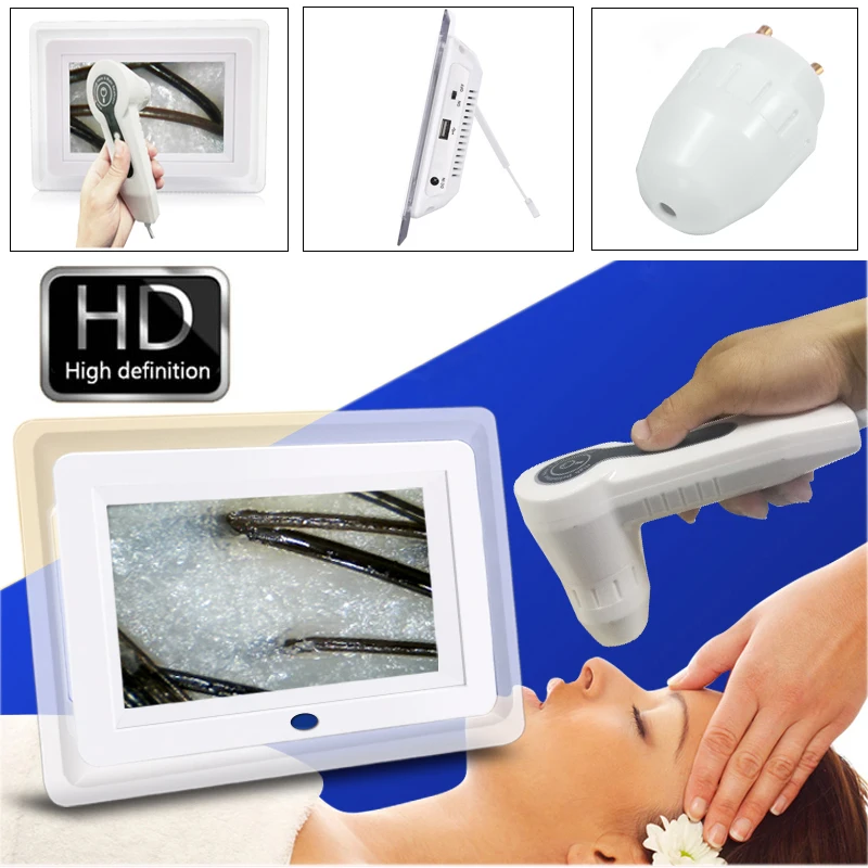 7 inch Skin Analyzer Machine Scalp Detector Rechargeable Hair Follicles Oil Moisture Tester Facial Skin Hair Analyser Machine
7 inch Skin Analyzer Machine Scalp Detector Rechargeable Hair Follicles Oil Moisture Tester Facial Skin Hair Analyser Machine