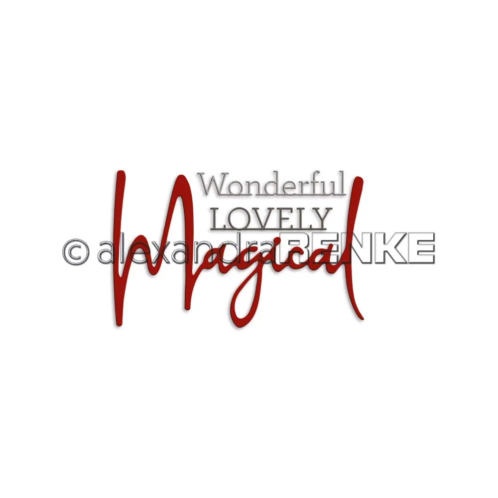 2022 New Magical Letters Metal Cutting Dies for Scrapbooking Stencil Knife DIY Mould Blade Punch Model Craft Decoration Template
2022 New Magical Letters Metal Cutting Dies for Scrapbooking Stencil Knife DIY Mould Blade Punch Model Craft Decoration Template
