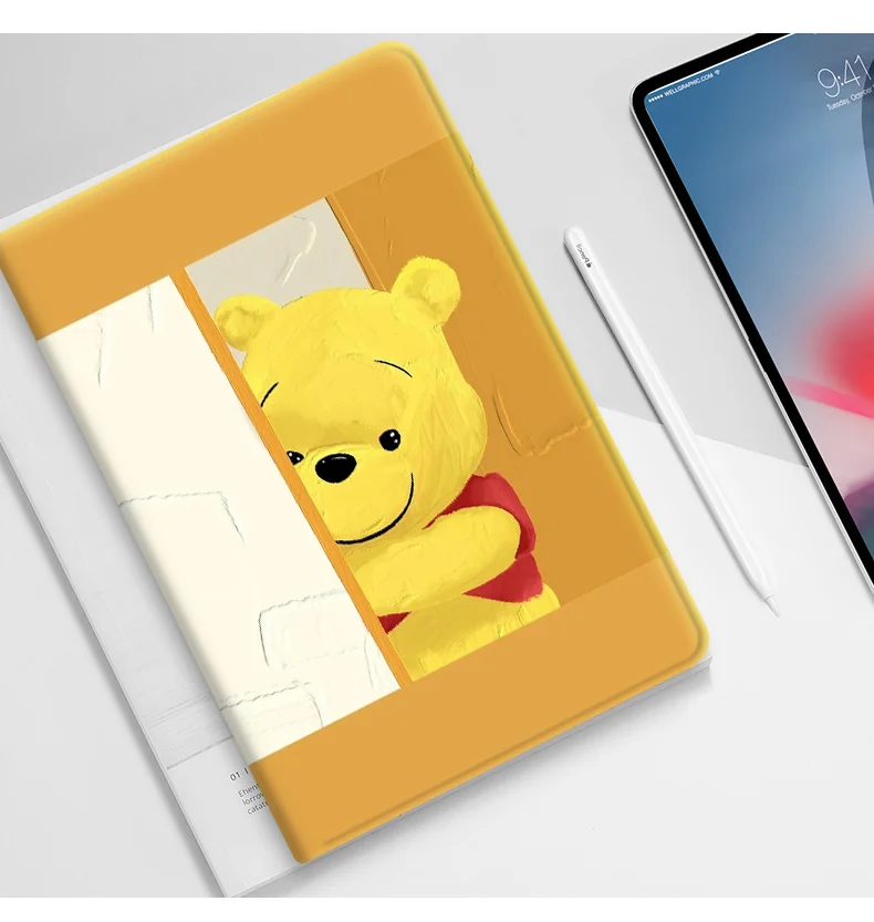 Disney cartoon Winnie the Pooh tablet case for ipad case 10.2 2019/air3/10.5 inch 2018/2020 9.7mini5/8/4pro11
Disney cartoon Winnie the Pooh tablet case for ipad case 10.2 2019/air3/10.5 inch 2018/2020 9.7mini5/8/4pro11