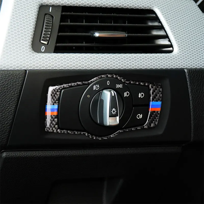 Carbon Fiber Car Accessories Interior Headlight Switch Button Decals Cover Trim Stickers For BMW 3 Series E90 E92 E93 2005-2012
Carbon Fiber Car Accessories Interior Headlight Switch Button Decals Cover Trim Stickers For BMW 3 Series E90 E92 E93 2005-2012