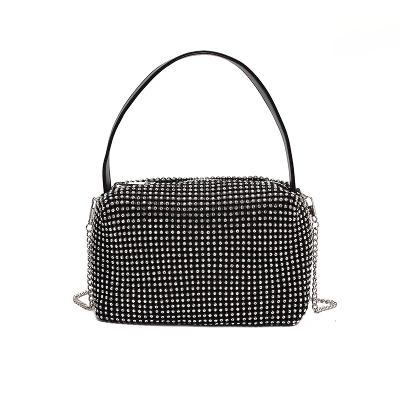 Women's Leather Rhinestone Evening Bag Sparkle Clutch Purses Crystal Crossbody Bags Wedding Prom Evening Clutch Bag
Women's Leather Rhinestone Evening Bag Sparkle Clutch Purses Crystal Crossbody Bags Wedding Prom Evening Clutch Bag