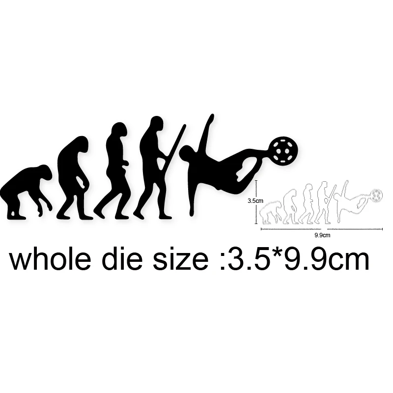 Evolution Fantasy Football Metal Cutting Dies Stencils Diy Scrapbooking dies Cards Paper Embossing Dies Cut Craft Dies New 2020
Evolution Fantasy Football Metal Cutting Dies Stencils Diy Scrapbooking dies Cards Paper Embossing Dies Cut Craft Dies New 2020