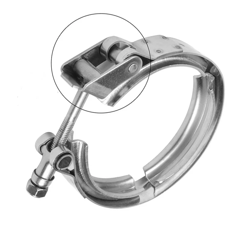 1.5/1.75/2/2.25/2.36/2.5 inch Stainless Steel 304 Quick Release V-Band Turbo Downpipe Clamp
1.5/1.75/2/2.25/2.36/2.5 inch Stainless Steel 304 Quick Release V-Band Turbo Downpipe Clamp