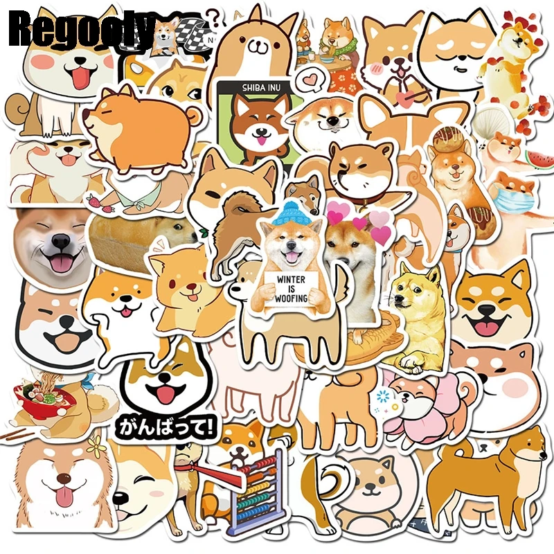 50pcs Animals Dogs doge Siberian Husky corgi Children Stickers Skateboard Guitar Suitcase Waterproof scrapbooking Kids Graffiti
50pcs Animals Dogs doge Siberian Husky corgi Children Stickers Skateboard Guitar Suitcase Waterproof scrapbooking Kids Graffiti
