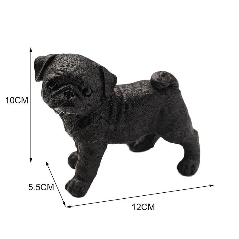 Pugs Decoration Dog Animal Birthday Gift Resin Model 1pc Ornaments Toys Model Resin Animal Children's S3W6
Pugs Decoration Dog Animal Birthday Gift Resin Model 1pc Ornaments Toys Model Resin Animal Children's S3W6