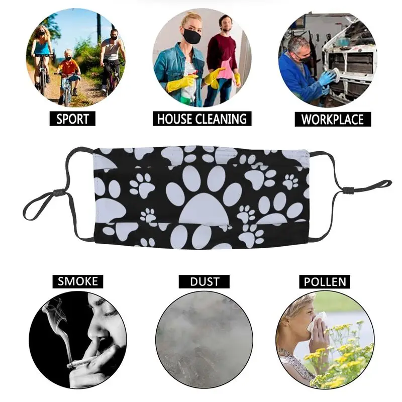 Dog Paw Print Reusable Unisex Adult Face Mask Pet Animals Anti Haze Dust Protection Cover Respirator Mouth Muffle
Dog Paw Print Reusable Unisex Adult Face Mask Pet Animals Anti Haze Dust Protection Cover Respirator Mouth Muffle