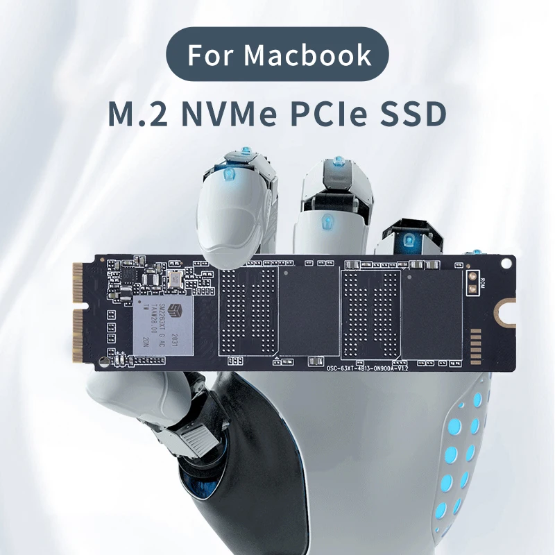 Твердотельный накопитель GUDGA M2 PCIE NVMe SSD 256 ГБ 512 ГБ ТБ SSD для Macbook Pro A1502 1398 Macbook Air A1465 1466 iMac A1418 1419
Твердотельный накопитель GUDGA M2 PCIE NVMe SSD 256 ГБ 512 ГБ ТБ SSD для Macbook Pro A1502 1398 Macbook Air A1465 1466 iMac A1418 1419