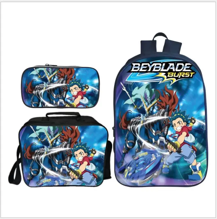 Комплект из 3 предметов для мальчиков школьные ранцы BEYBLADE BURST студентов лучшие