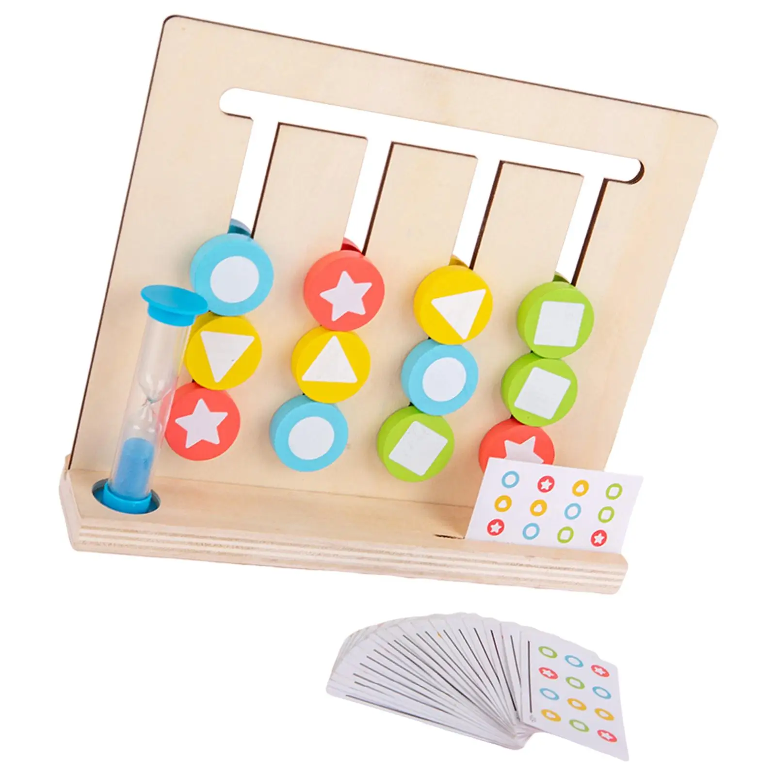 4 Color Slide Puzzle Board Game Logical Thinking Training Activity Toy Color Cognition for Boys Child Kids Toddlers Travel Toy
4 Color Slide Puzzle Board Game Logical Thinking Training Activity Toy Color Cognition for Boys Child Kids Toddlers Travel Toy