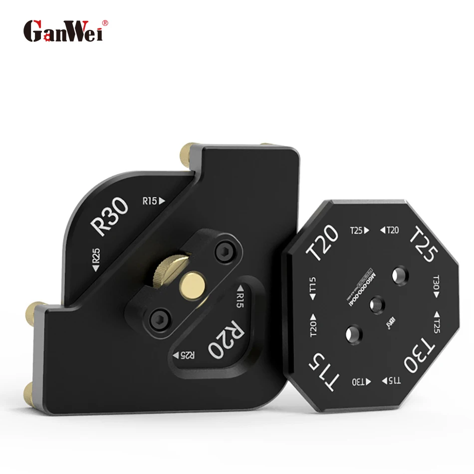 GanWei 8 in 1 Corner Radius Template Jig Fillet Arc Locator Jig For Trimming Machine Wood Router Woodworking Tools
GanWei 8 in 1 Corner Radius Template Jig Fillet Arc Locator Jig For Trimming Machine Wood Router Woodworking Tools