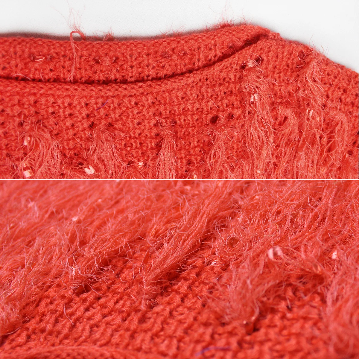HAOOHU Cropped Sweater Women Fall Winter Clothes Soft Tops Tassel Knitted Mohair Jumper Loose Christmas Pullovers and Sweaters
HAOOHU Cropped Sweater Women Fall Winter Clothes Soft Tops Tassel Knitted Mohair Jumper Loose Christmas Pullovers and Sweaters