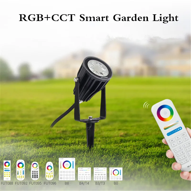 Умный светодиодный светильник Miboxer 6 Вт 15 25 RGB + CCT для сада FUTC03 FUTC04 FUTC05 AC100-240 В IP66