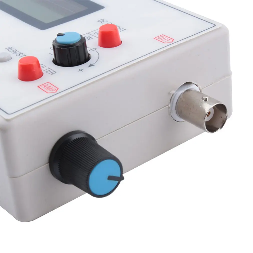DDS Signal Generator 1602 LCD Display 1Hz-500KHz Functional Sine Triangle Square Frequency Sawtooth Wave Waveform
DDS Signal Generator 1602 LCD Display 1Hz-500KHz Functional Sine Triangle Square Frequency Sawtooth Wave Waveform
