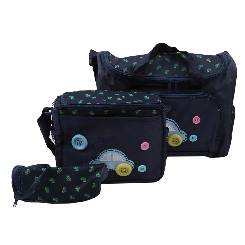 4PCS Baby Diaper Bag Suits for Mom Baby Bottle Holder Travel Outdoor Mother Mummy Stroller Maternity Nappy Bags Sets
4PCS Baby Diaper Bag Suits for Mom Baby Bottle Holder Travel Outdoor Mother Mummy Stroller Maternity Nappy Bags Sets